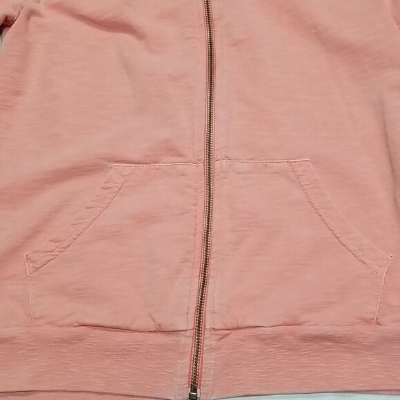 Denver Hayes Hoodie Women's Size Medium Front Zipper Long Sleeve Hooded Cotton - Picture 6 of 6